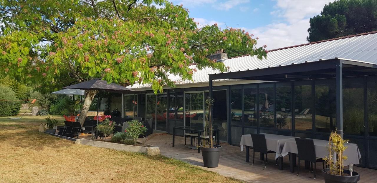 Feugarolles Domaine De Baise Bed & Breakfast エクステリア 写真